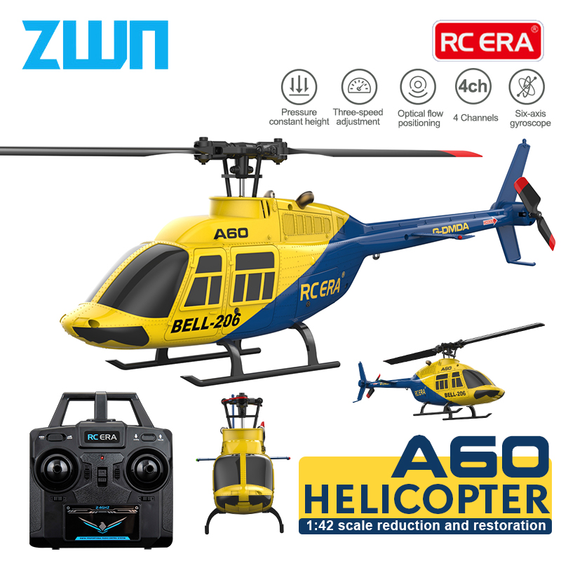 Rc Helicopter Gyro - A60 RC ヘリコプター 2.4G 6軸ジャイロスコープ 4CH