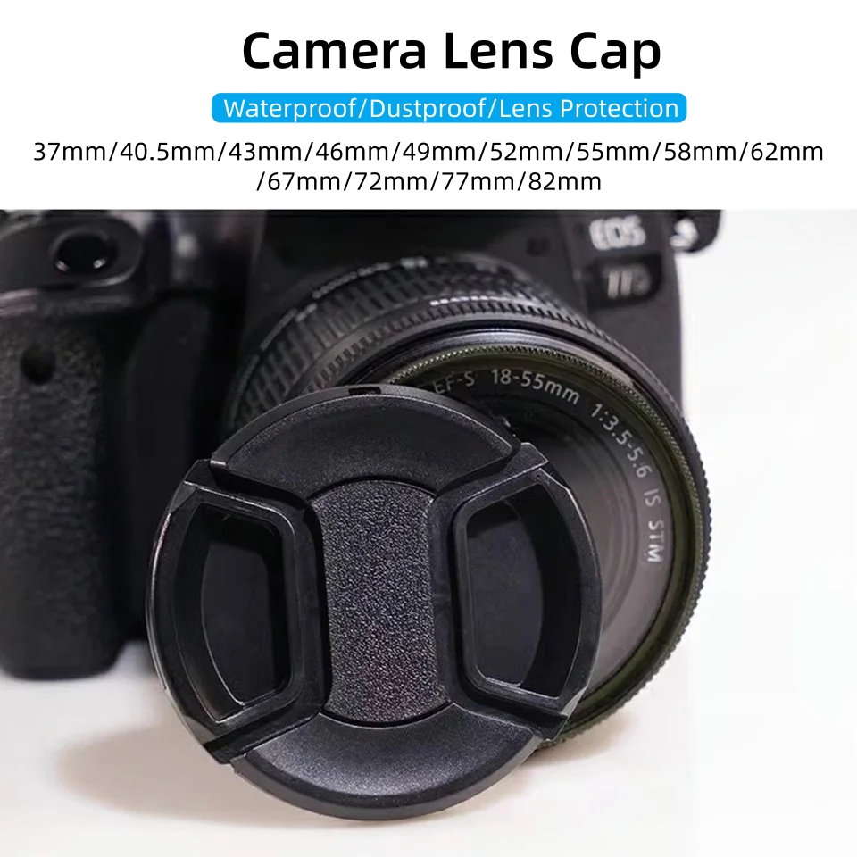 Canon Camera Eos R50 - カメラレンズキャップ 37mm 40.5mm 43mm 46mm 49mm