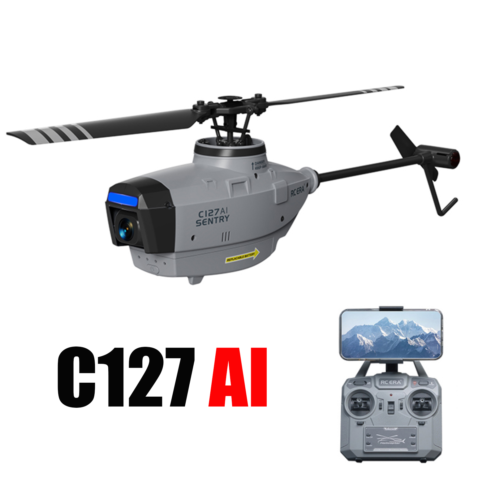 RC ERA C127AI C127 C128 2.4 グラ - Rc Helicopter Gyro のレビューと価格