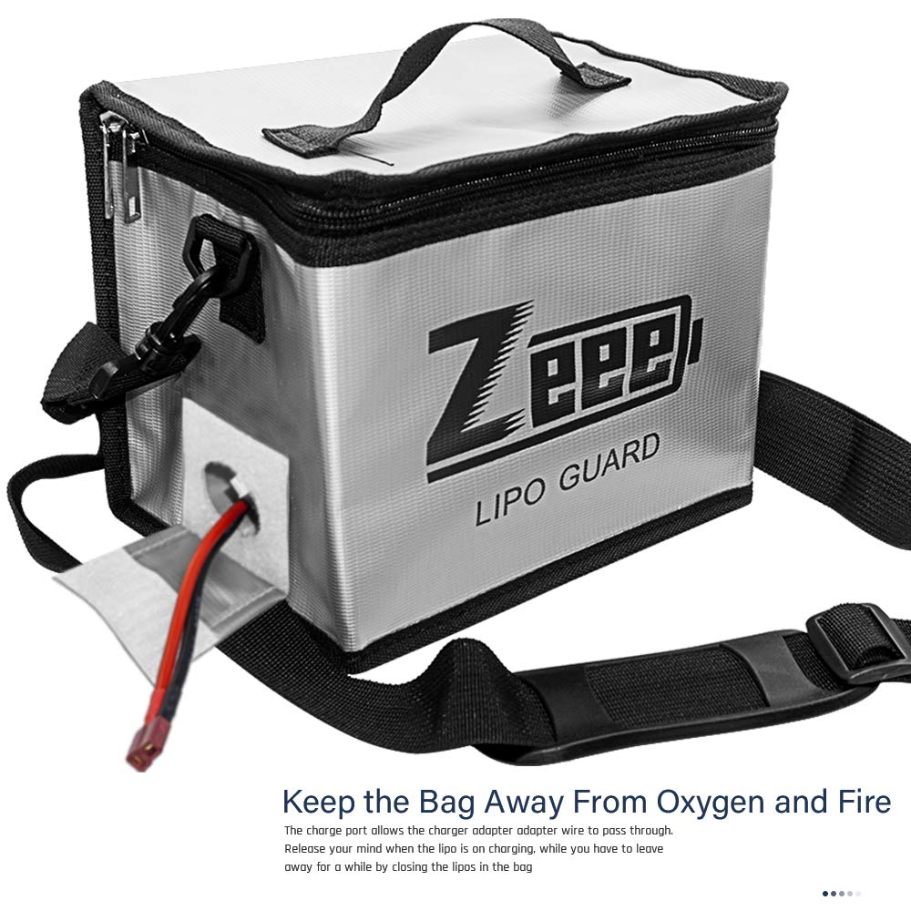 Zeee リポバッテリー安全バッグ 215*145*165  - Rc Helicopter Bag のレビューと価格