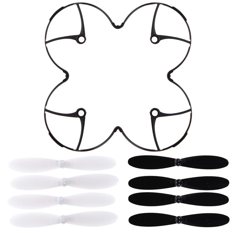 Hubsan X4/X6 プロペラガードリング + 8 個の - Rc Helicopter Battery のレビューと価格
