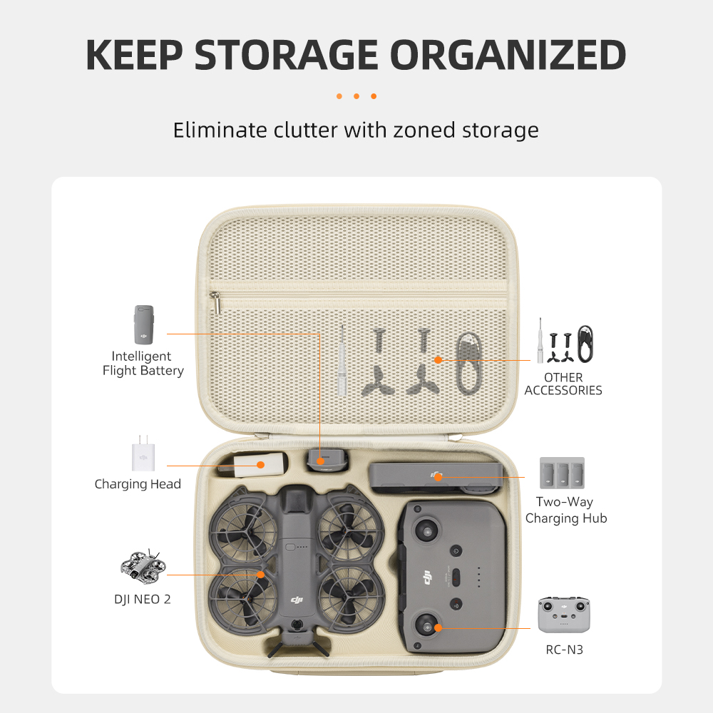 DJI Neo 2 Fly More Combo用収納バッグ - Rc Helicopter Bag のレビューと価格