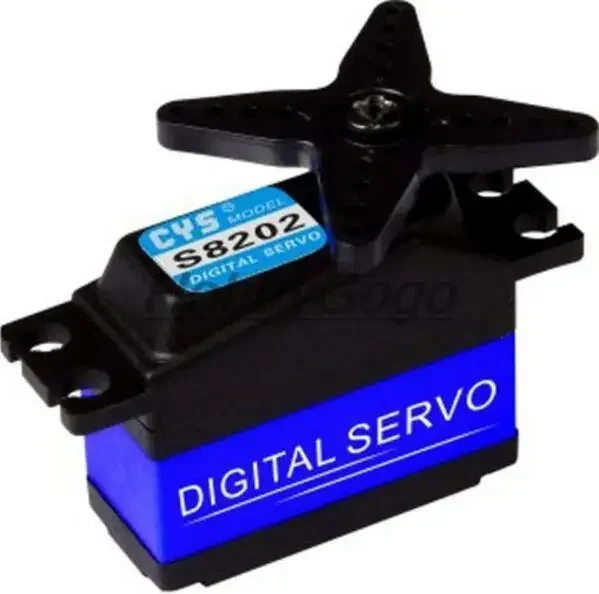 CYS-S8202 25g 4KG 高トルクメタルギアデジタ - Rc Helicopter Servo のレビューと価格