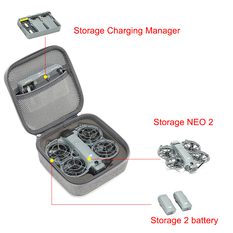DJI NEO 2用耐衝撃ケース ハードシェルケース DJI - Rc Helicopter Bag のレビューと価格