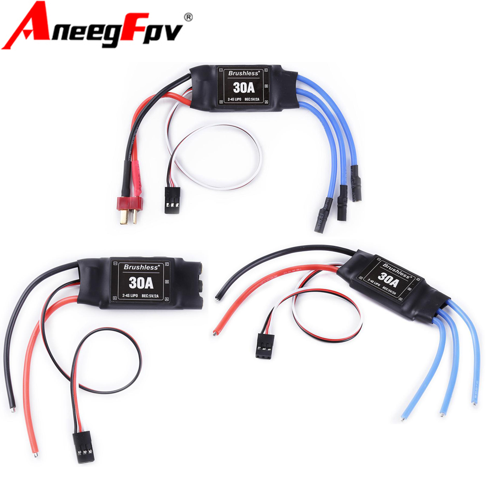 XXD 30A 2-4S ESC ブラシレスモーター スピー - Rc Helicopter Mini のレビューと価格