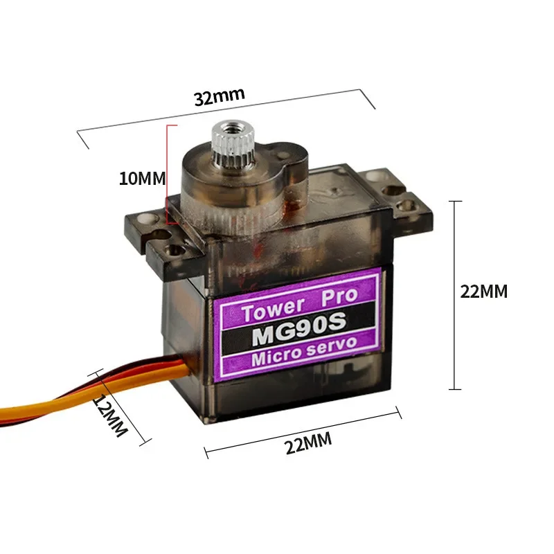 SG90/MG90S 9 グラムマイクロデジタルサーボ 18 - Rc Helicopter Servo のレビューと価格