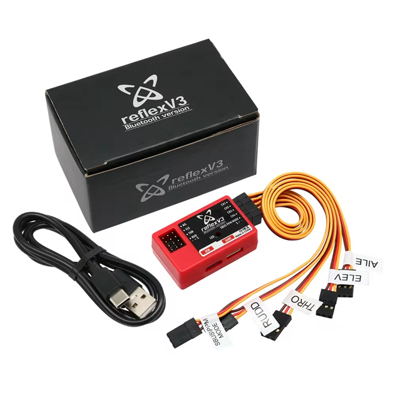 ABZZ-FMS リフレックス V3 フライトコントローラー - Rc Helicopter Gyro のレビューと価格